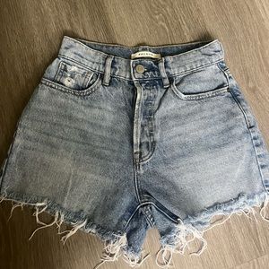 pacsun denim shorts